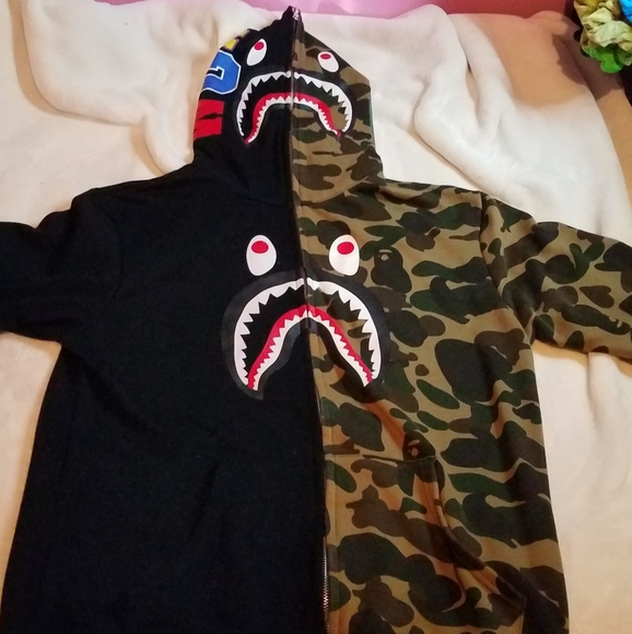ua bape hoodie